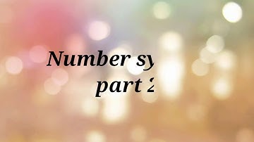 ICSE BOARD | Maths | Ch -1 (Part 2) | Number System | Class 6