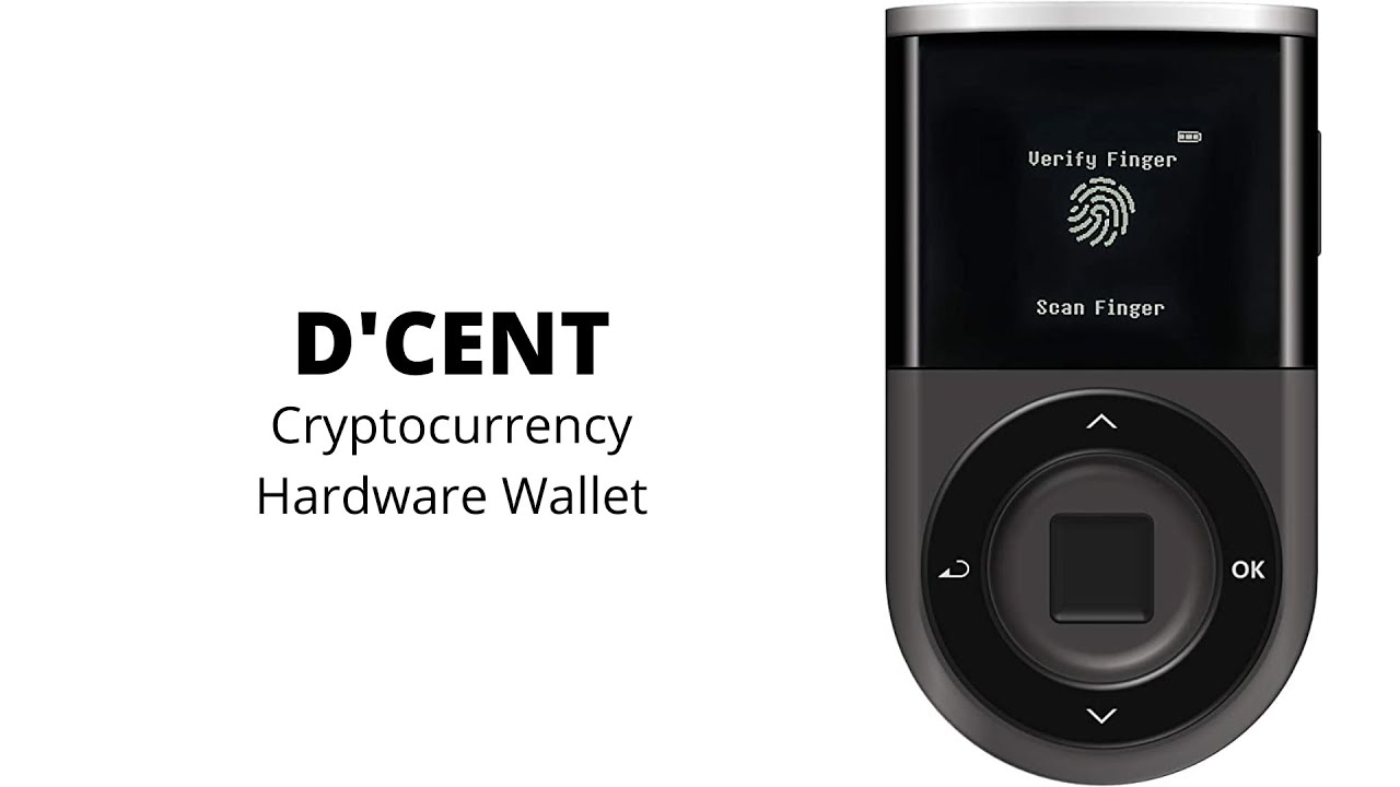 D'CENT Biometric Wallet supports multiple cryptocurrencies for