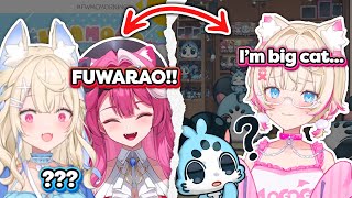 Raora replaced Mococo as Fuwawa's new sister. Mococo is now a big pink car