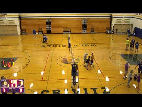 Crivitz vs Peshtigo Middle School Volleyball