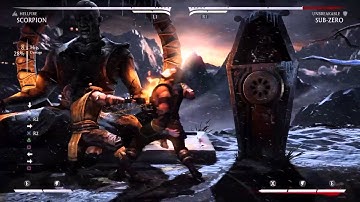 Scorpion Hellfire Combos MKX