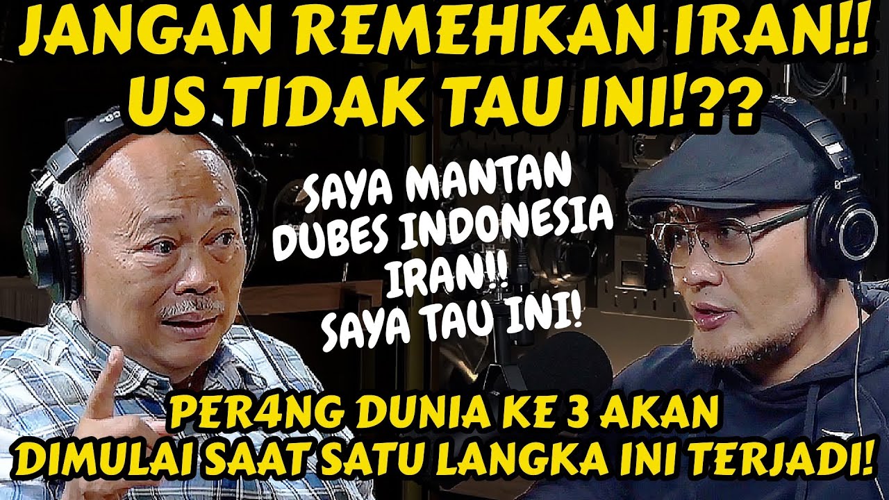 IRAN VS ISRAEL, AMERIKA IKUT CAMPUR‼️, SKRG RUSIA.. CINA.. AKAN.. WADUUUH‼️