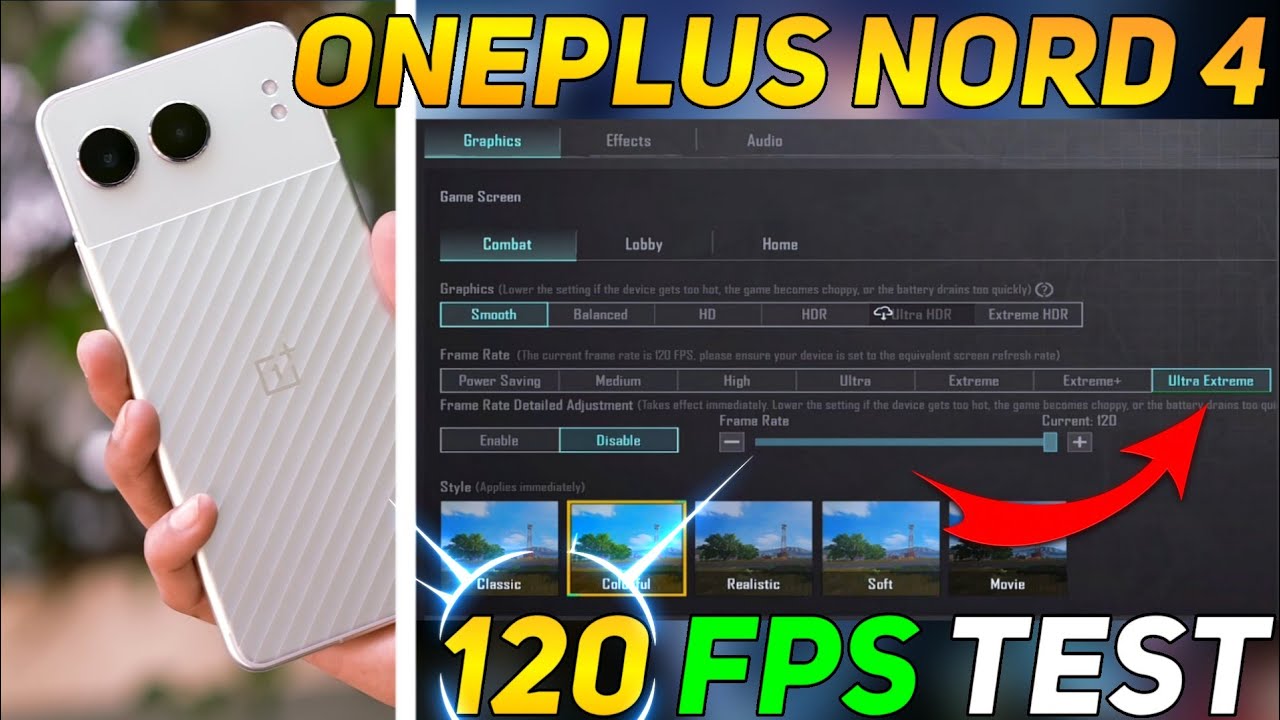 ONEPLUS NORD 4 PUBG 120 FPS TEST ONEPLUS NORD 4 BGMI TEST SD 7 GEN Oneplus nord 4 pubg 120 fps test oneplus nord 4 bgmi test sd 7 gen