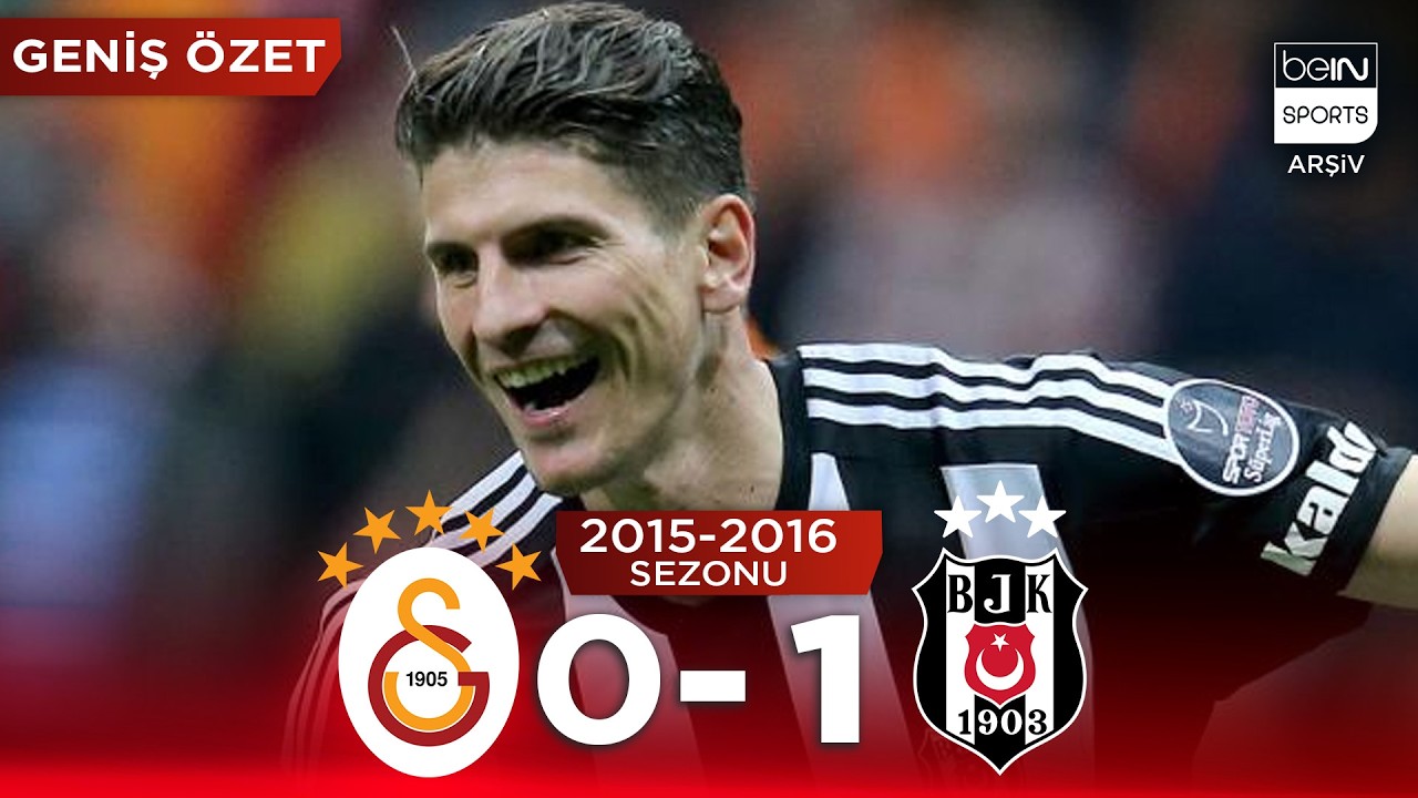 GENİŞ ÖZET: Galatasaray (0-1) Beşiktaş | 32. Hafta - 2015/2016