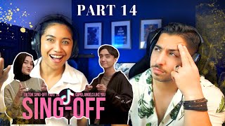 SING-OFF TIKTOK SONGS PART 14 vs @EltasyaNatasha | REACTION 