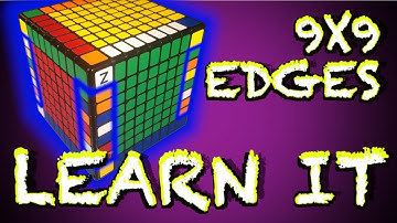 ShengShou 9x9 - Last 4 Edges