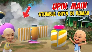 Upin ipin Main Stumble Guys di Rumah , ipin Senang ! GTA Lucu