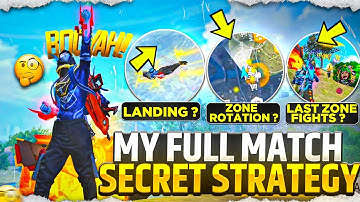 My Full Match Secret Strategy ✅ | Solo Rank Push Tips And Tricks