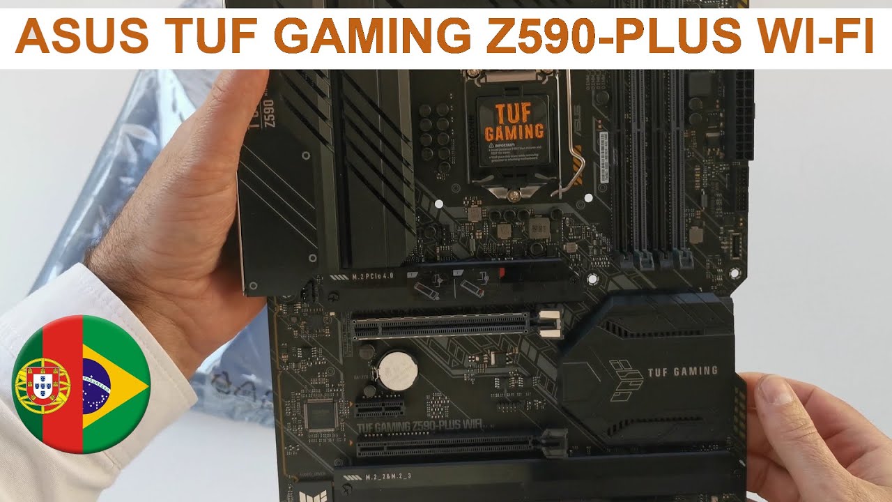 Asus TUF Gaming Z590-Plus WIFI - Unboxing e Análise - YouTube