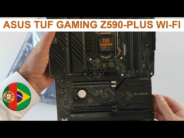 Asus TUF Gaming Z590-Plus WIFI - Unboxing e Análise - YouTube