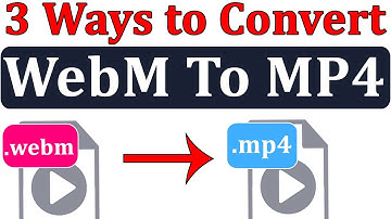 [ 3 Ways ] WebM To MP4 Converter || Convert WebM Video Format to MP4 Format By Mukesh Burdak