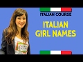 Italian Girl Names 