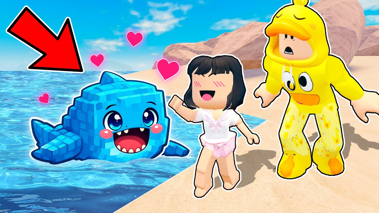 ENCONTRAMOS un BLOOP BEBÉ en Roblox!!