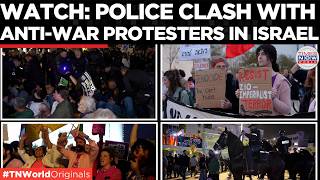 Stop The War Mass Protests Erupt In Israel, Police Clash With Anti-War Protesters Us-Iran War
