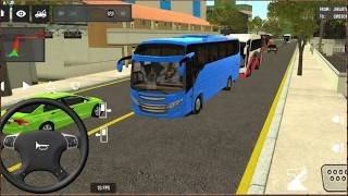 Euro Bus Simulator 2026 Blue Bus Sharp Bend Master Drive 🔄🏔️ | Android Gameplay screenshot 1