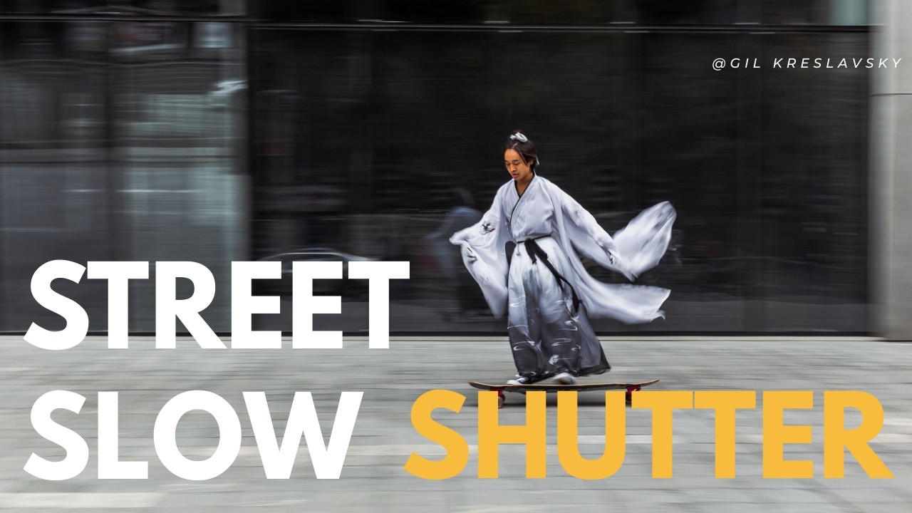 Learn Slow Shutter Speed Techniques - STREET Photography Style