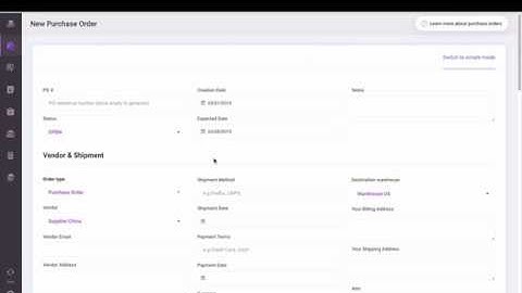 How to create a purchase order on Inventory Planner | Demand forecasting for eCommerce merchants