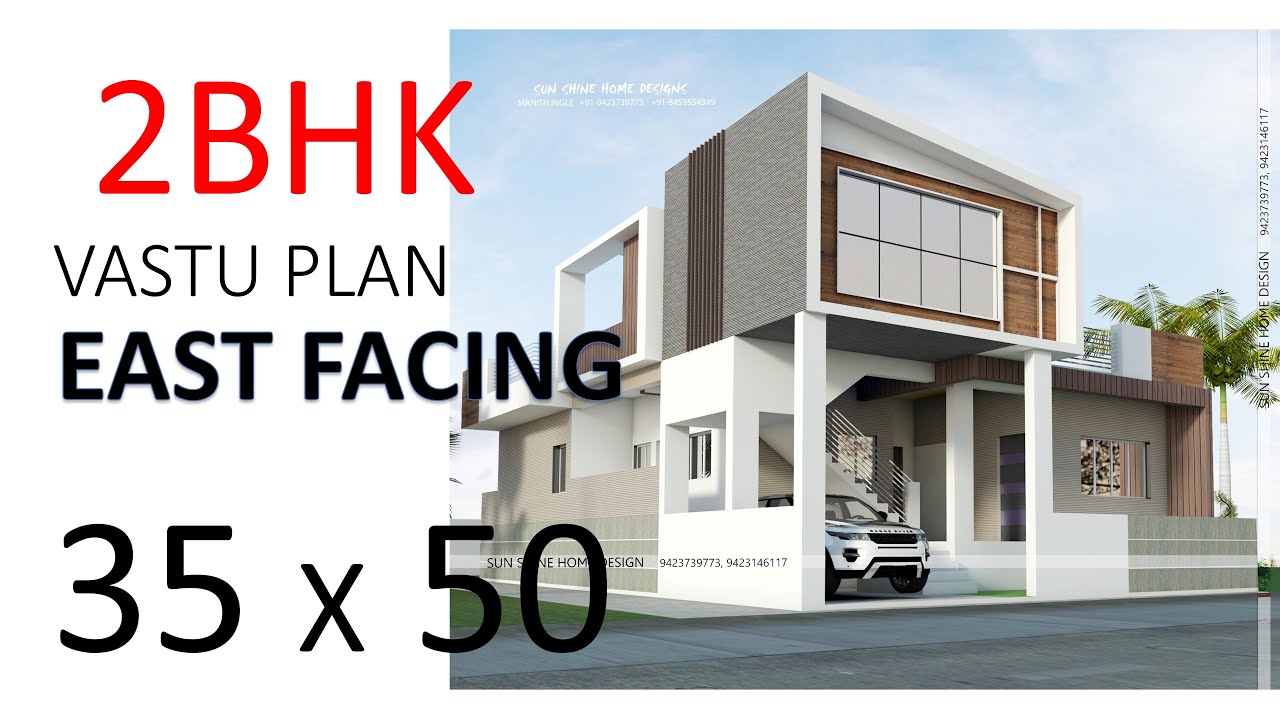 35 x 50 Vastu house plan # East face plan