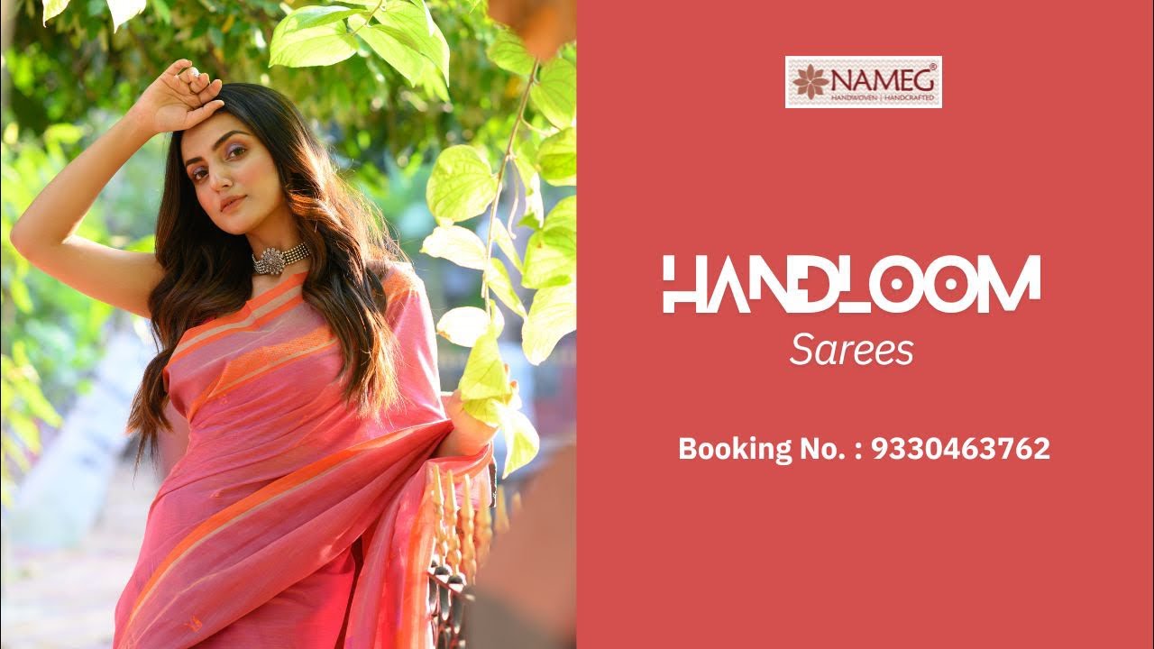 Handwoven Sarees & Readymade Blouse | Nameg Live 📞 9330463762