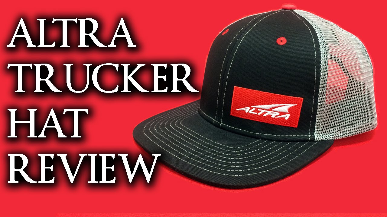 altra lone peak trucker hat