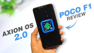POCO F1 - Axion OS 2.0 Android 16 Update 😍 | NothingOS Lock Screen And More Features