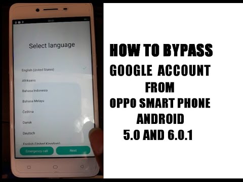 OPPO F1S,F1 PLUS,F1,R1,A37,A37F, GMAIL ACCOUNT BYPASS (FRP RESET ) ANDROID 5.0 AND 6.0.1