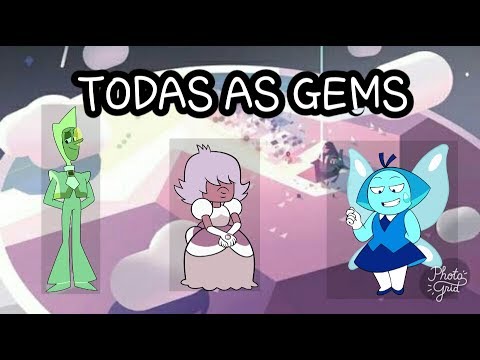 Steven Universo - Todas as Gems e suas Pedras(Atualizado) - YouTube