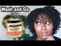 Wash and Go using only Aunt Jackies Products On Type 4 hair | Full Product Review