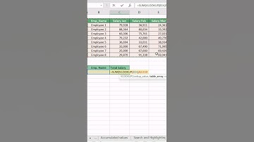 SUM + VLOOKUP in Excel 😍 #shorts
