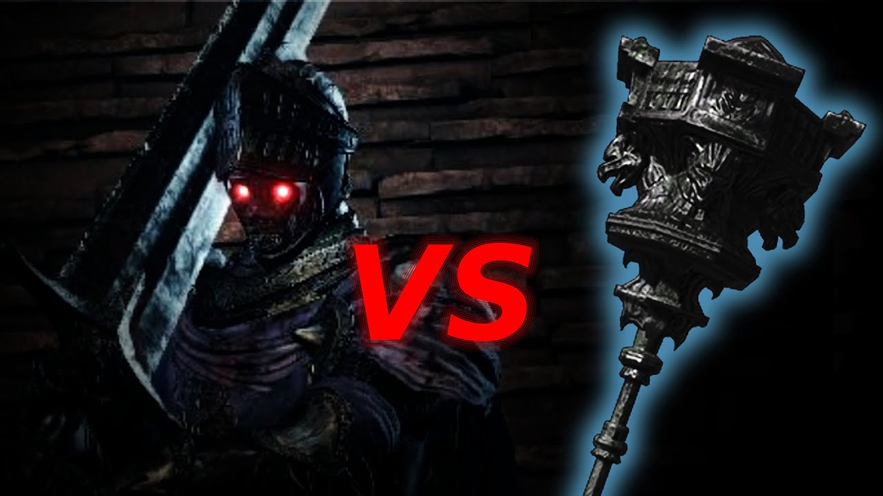 DARK SOULS 3 Morne's Great Hammer vs Redeyed Lothric Knights YouTube
