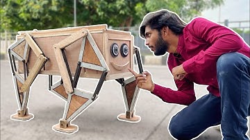 How To Make Walking Robot at home | @CreativeScienceOfficial