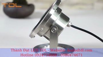 Đèn led âm nước 12w trang trí sân vườn ưa chuộng nhất 2022 l Báo giá đèn led âm nước