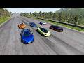 Full Throttle Insane Long Downhill Mayhem! / BeamNG.drive #3