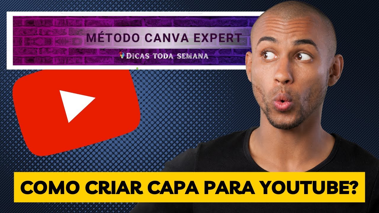 como criar capa para o youtube - YouTube