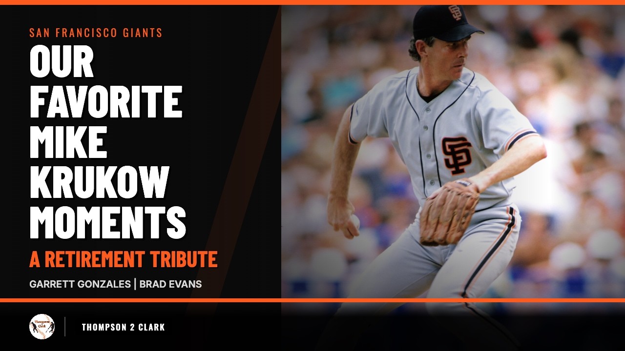 Mike Krukow's Best Moments as a Giants Pitcher: A Retirement Tribute | Thompson 2 Clark