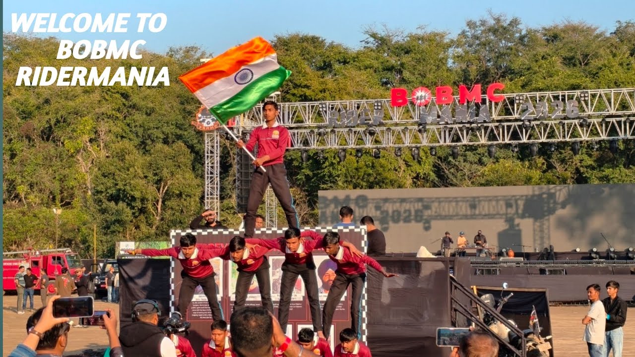 ENTRY TO BOBMC RIDERMANIA : GANGA BHOGPUR,PAURI GARHWAL,UTTRAKHAND