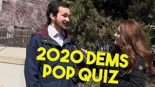 How Well Do You Know Your 2020 Dems?