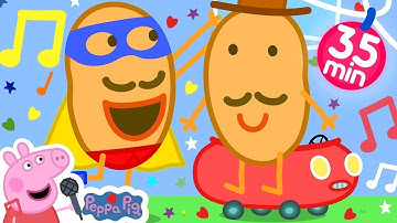 Peppa Pig Songs 🌟 Super Potato Theme Song 🎵 Peppa Pig My First Album 6# | Kids Songs | Baby Songs