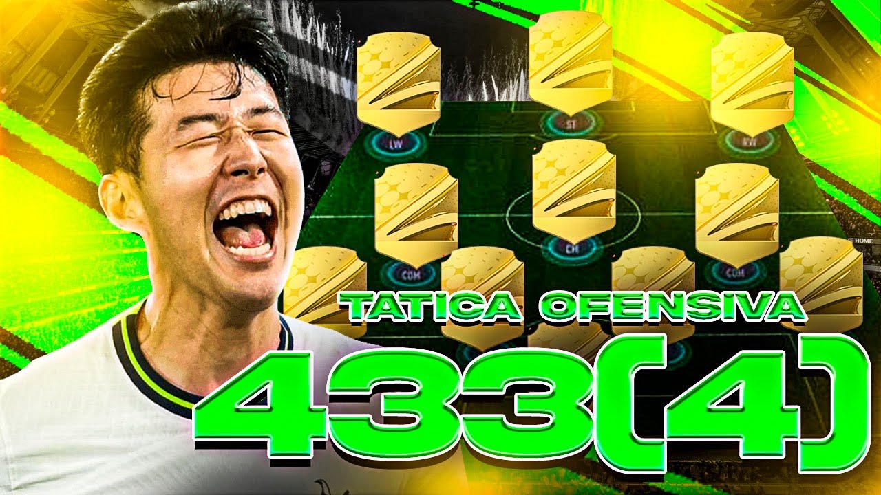 FIFA 23 - MELHOR TÁTICA BUGADA 4-3-3(4) ATUALIZADA ULTIMATE TEAM!