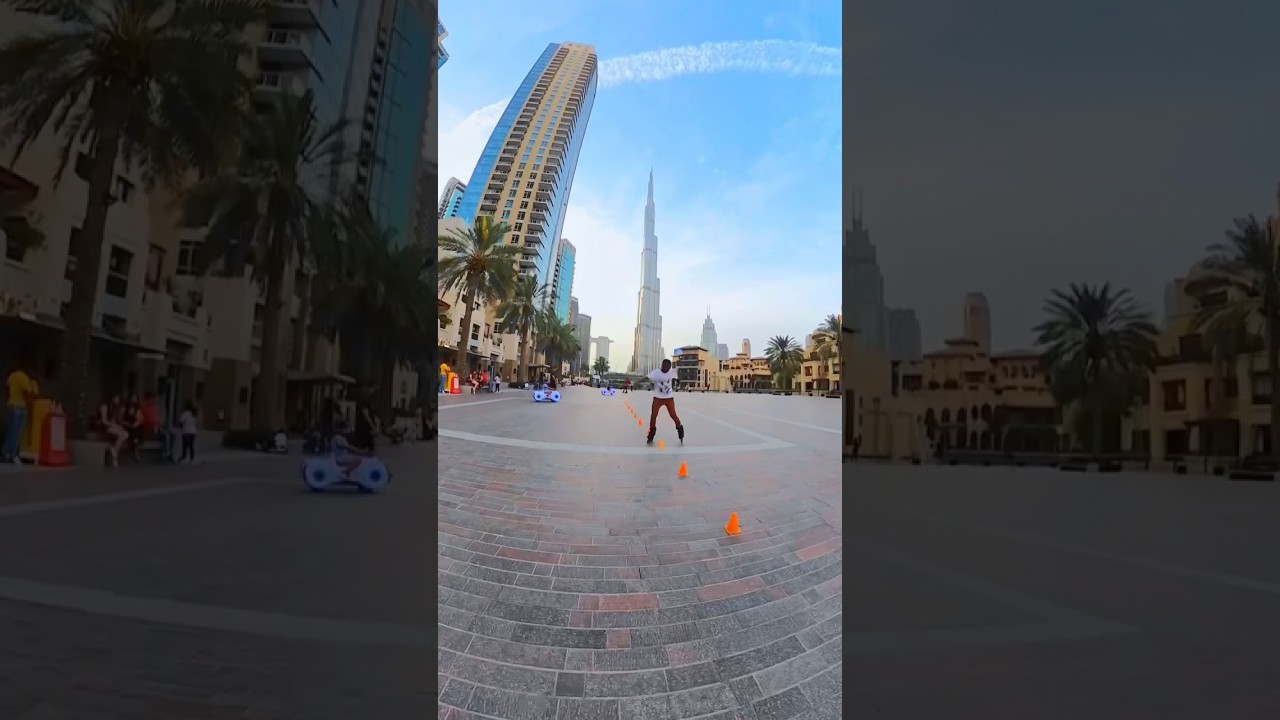 Freestyle Slalom - Burj Khalifa 