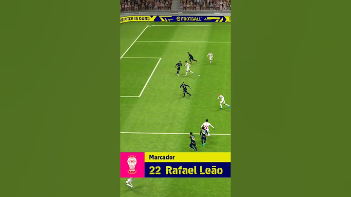 Golaço Rafael Leão 🦁 passou no meio de 2 eFootboll 2023