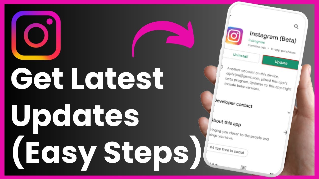 How To Get The New Instagram Update ! [EASY STEPS] - YouTube
