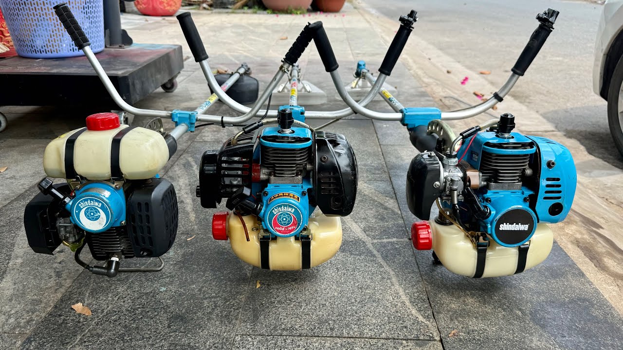 Máy cắt cỏ Shindaiwa S45-S35–S25 VIP chia sẻ anh em xem . Nguyên rin 100% còn mới chác.