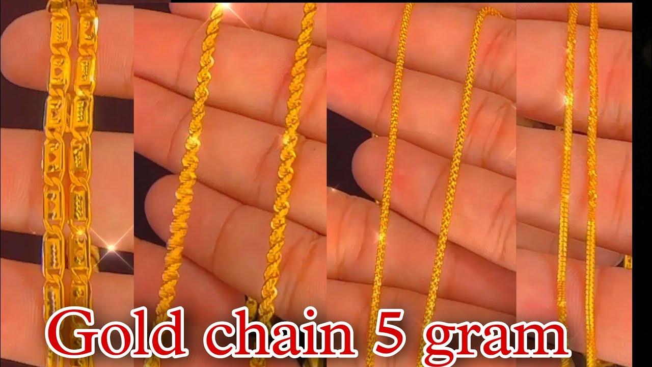 Gold Chain 5 Gram Light Weight Gold Chains For Men With Price gold from-4-gram-gold-necklace-design-with-price-and-weight-light-weight
