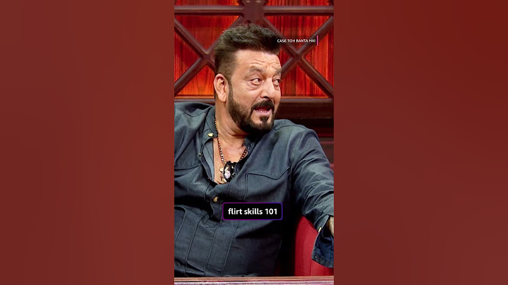 Learn to flirt from Sanju baba 😂 | #SanjayDutt #Flirting | Case Toh Banta Hai | Amazon miniTV