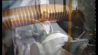 Процесс производства полипропиленовой ленты на предприятии компании UNITAPE