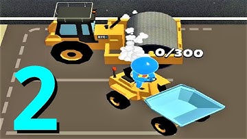 👷 Epic Road Idle 🚧 GAMEPLAY Part 2 NEW Machines + HUGE Progress (Android, iOS)