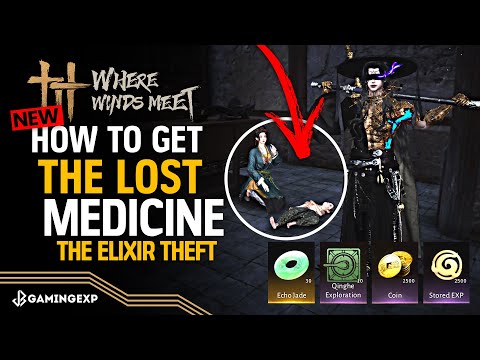 How to Get the Lost Medicine - The Elixir Theft Wandering Tales Quest   Guide - Where Winds Meet