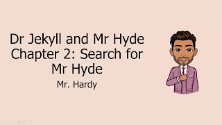 Jekyll and Hyde   Search for Mr Hyde