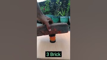 Brick vs Tomato = ?  || Science Experiment || #shorts #trending #experiment